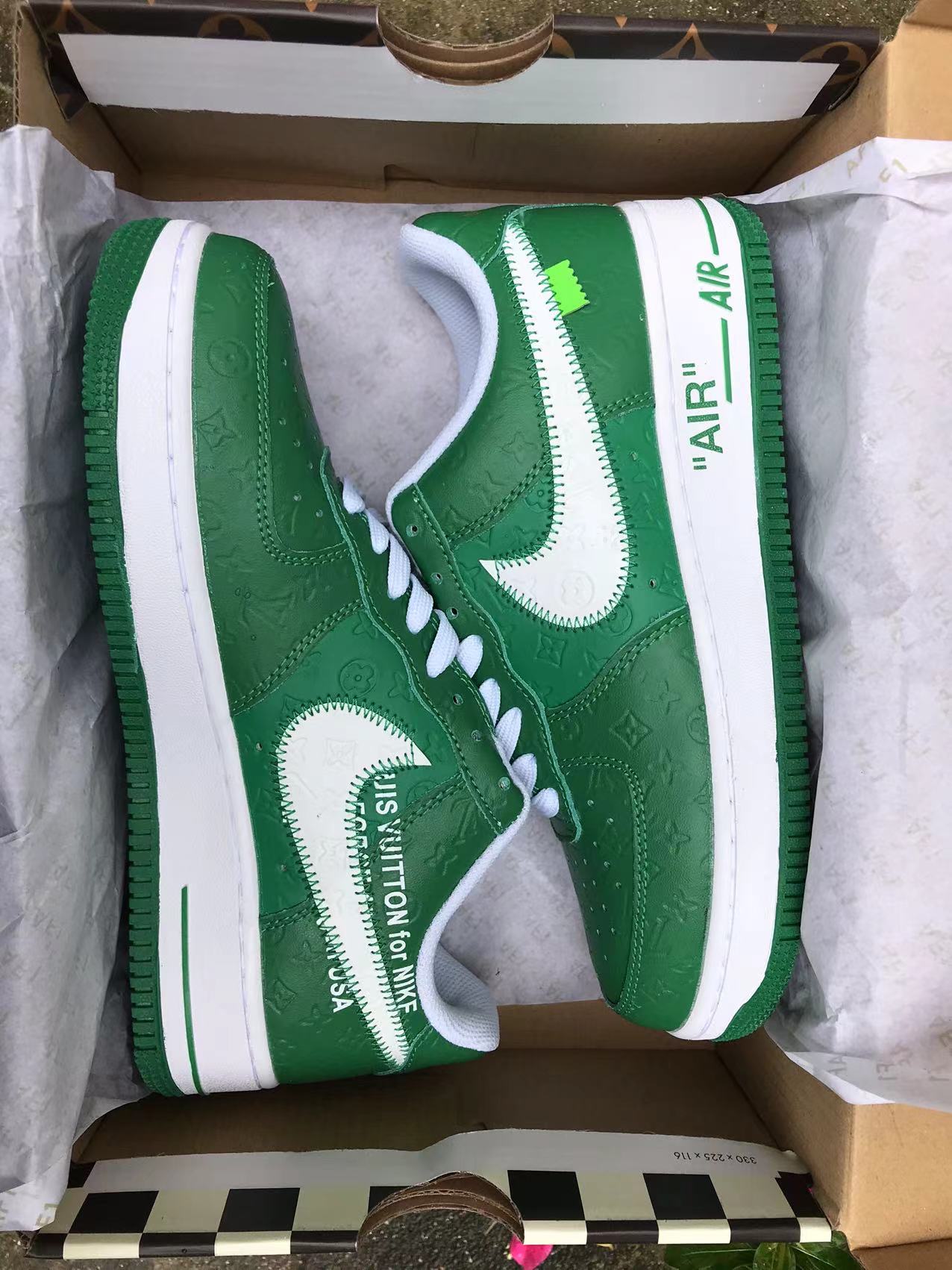 Louis Vuitton - Air Force 1 Green LV